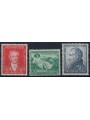 GERMANY TWO-ZONE 1949 Goethe Bicentenary 3v MH*