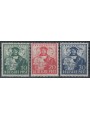 GERMANY BIZONA 1949 Hannover Fair 3v MNH**