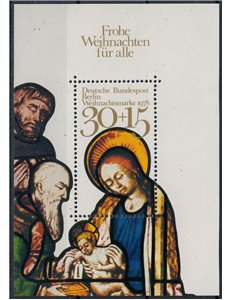 BERLIN 1978 Christmas 1 s/s MNH**