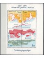MONACO 1997 Grimaldi Dynasty s/s MNH**