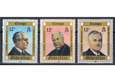 GIBILTERRA 1980 Europa 3v MNH**