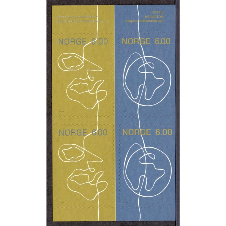 NORVEGIA 2004 Slogan delle Poste 4v MNH**