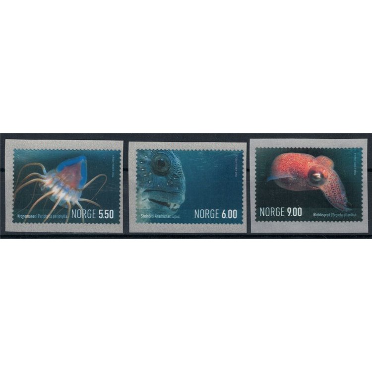 NORVEGIA 2004 Fauna marina 3v MNH**