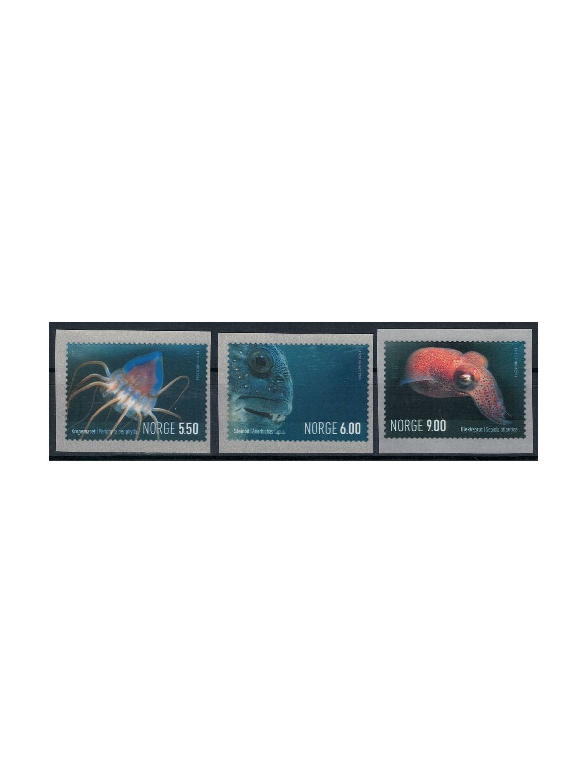 NORVEGIA 2004 Fauna marina 3v MNH**
