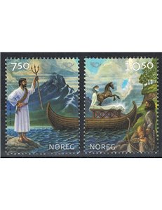NORWAY 2004 Norden, Norse mythology 2v MNH**