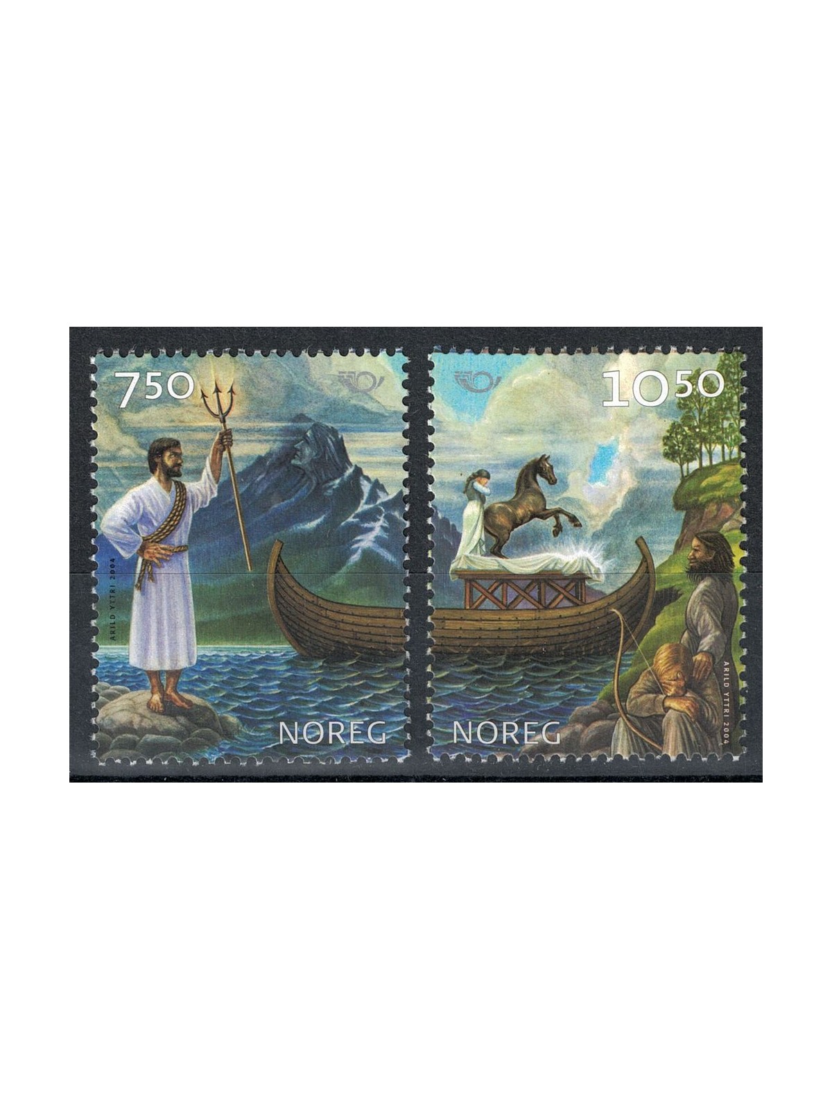 NORWAY 2004 Norden, Norse mythology 2v MNH**