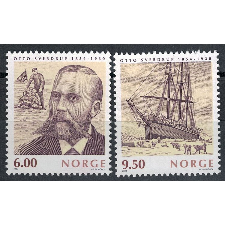NORWAY 2004 Otto Sverdrup 2v MNH**