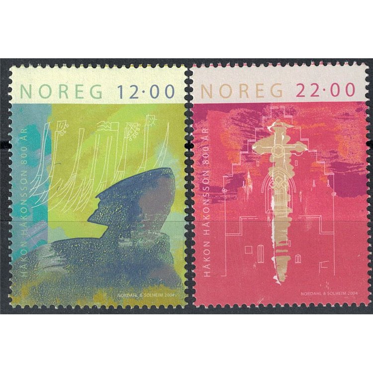NORVEGIA 2004 Re Hakon IV 2v MNH**