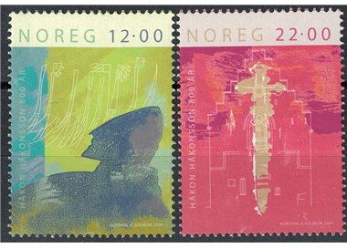 NORVEGIA 2004 Re Hakon IV 2v MNH**