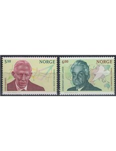 NORWAY 2004 Norwegian Nobel Prize winners 2v MNH**