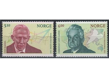 NORVEGIA 2004 Premi Nobel norvegesi 2v MNH**