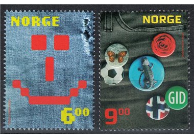 NORVEGIA 2004 I giovani 2v MNH**