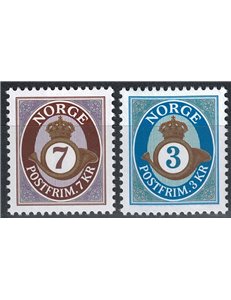 NORWAY 2005 Post horn, definitive set 2v MNH**
