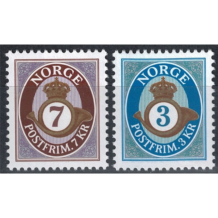NORWAY 2005 Post horn, definitive set 2v MNH**