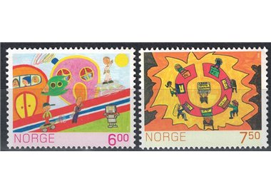 NORWAY 2005 Children's Drawing Competition 2v MNH**
