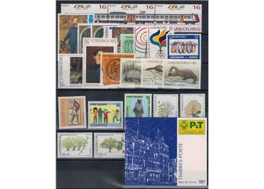 LUSSEMBURGO 1996 Annata completa 24v + 1 LB MNH**
