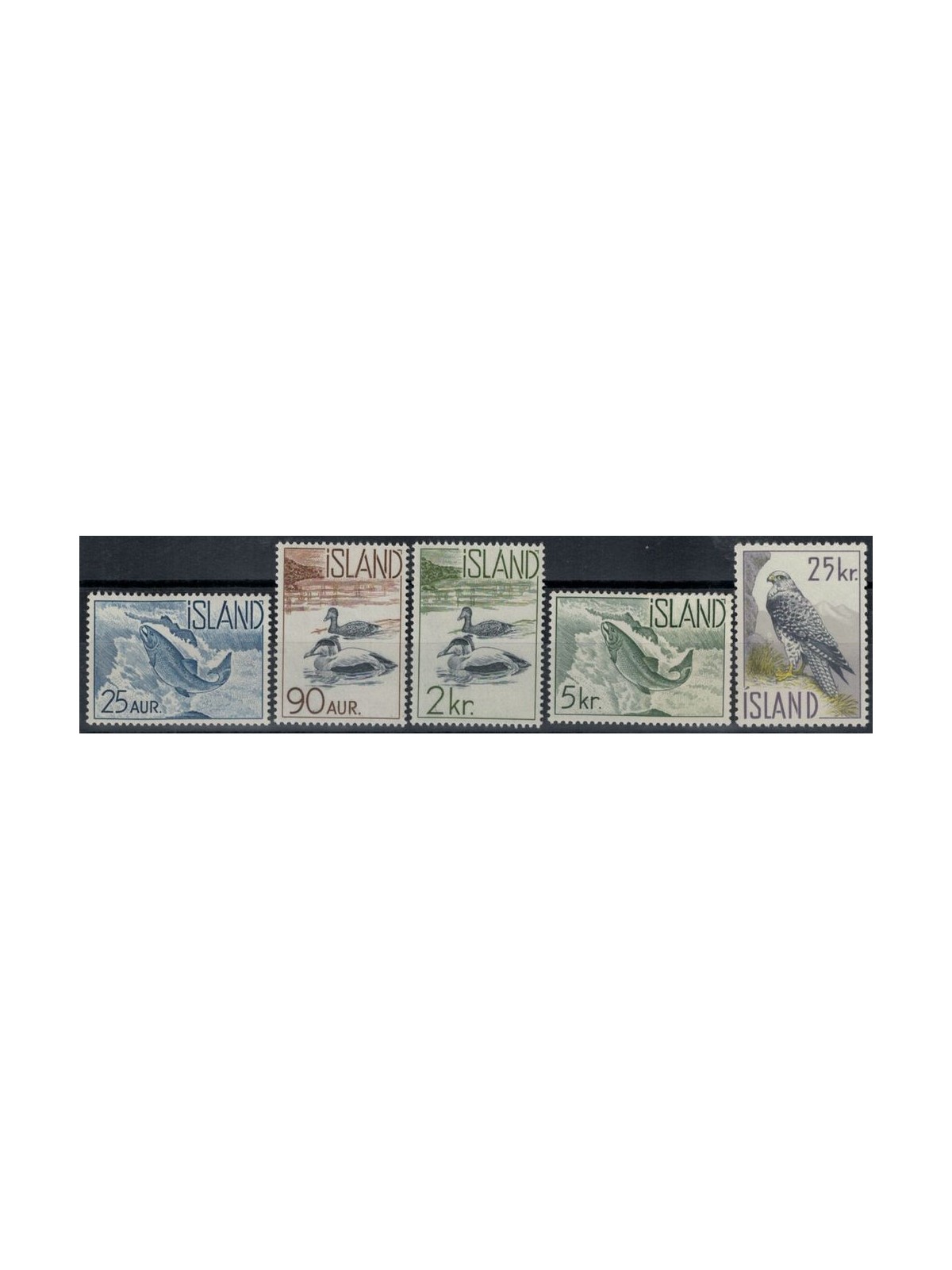 ICELAND 1959 Wildlife 5v MNH**
