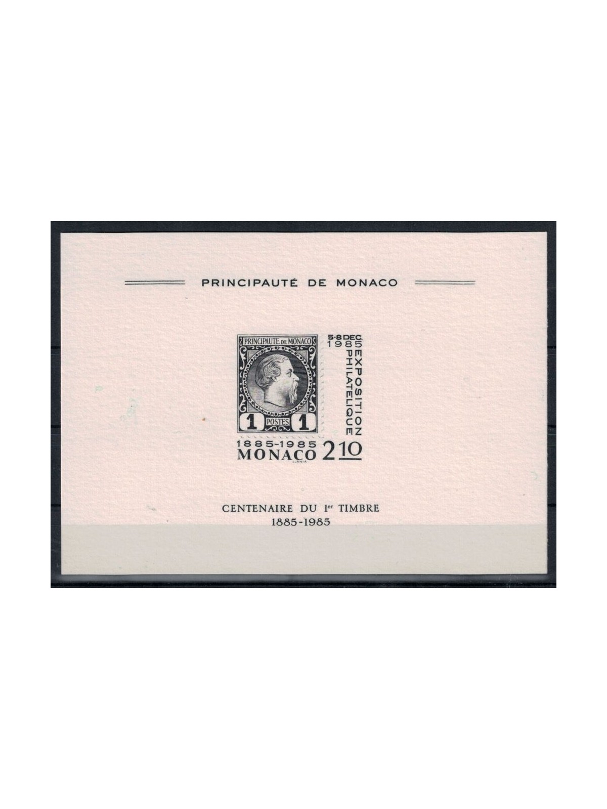 MUNICH 1985 Centenary of the first postage stamp, deluxe proof