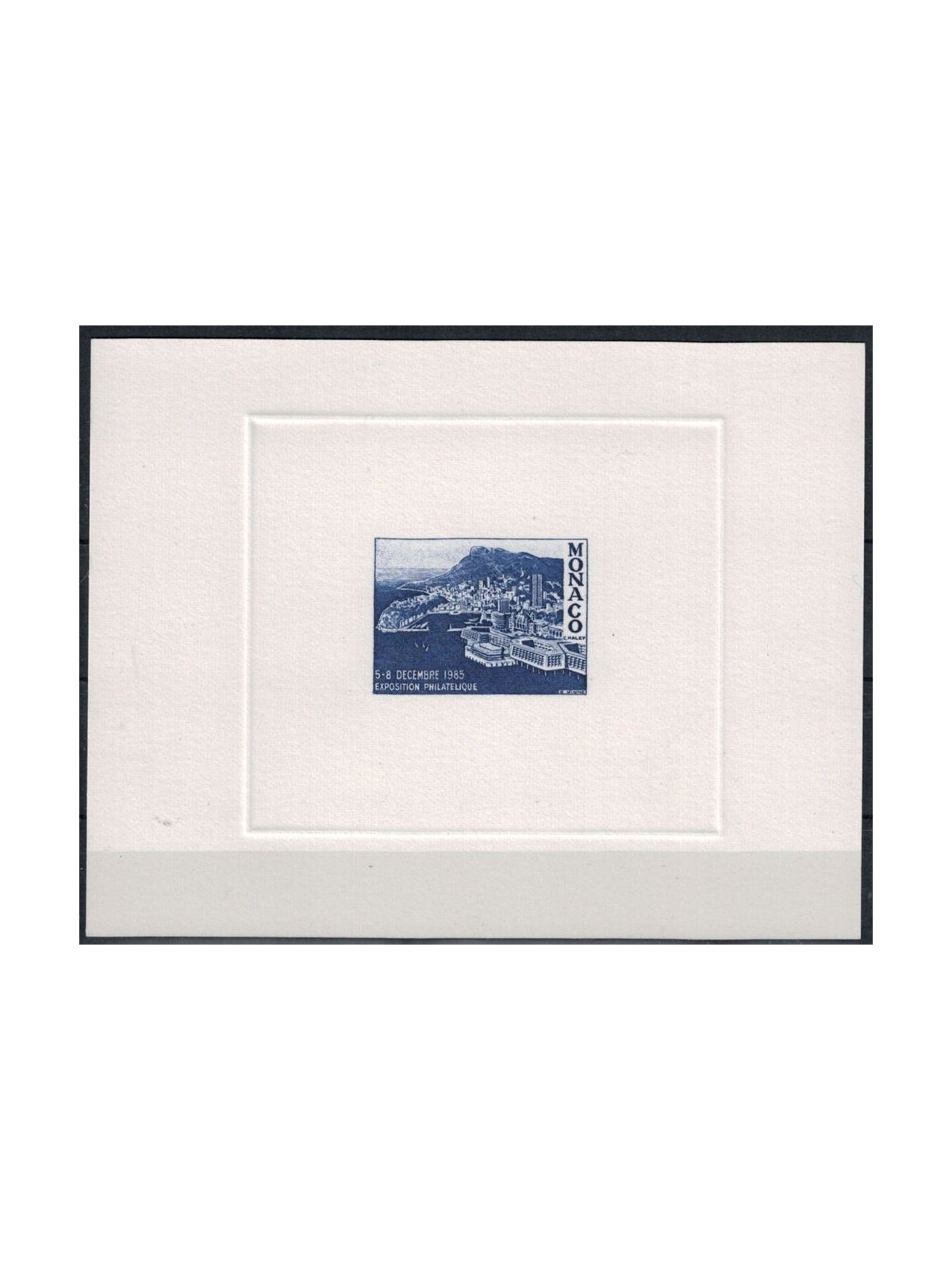 MUNICH 1985 Philatelic exhibition 5-8 December, not issued, deluxe proof
