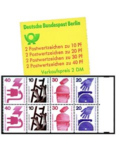 BERLIN 1974 Castles and residences booklet MNH**