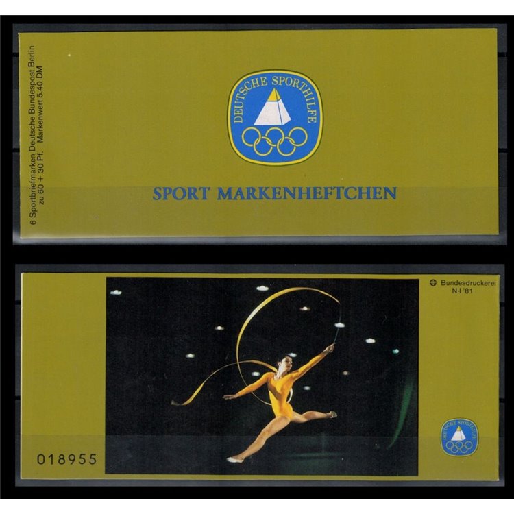 BERLINO 1981 Sport LB MNH**
