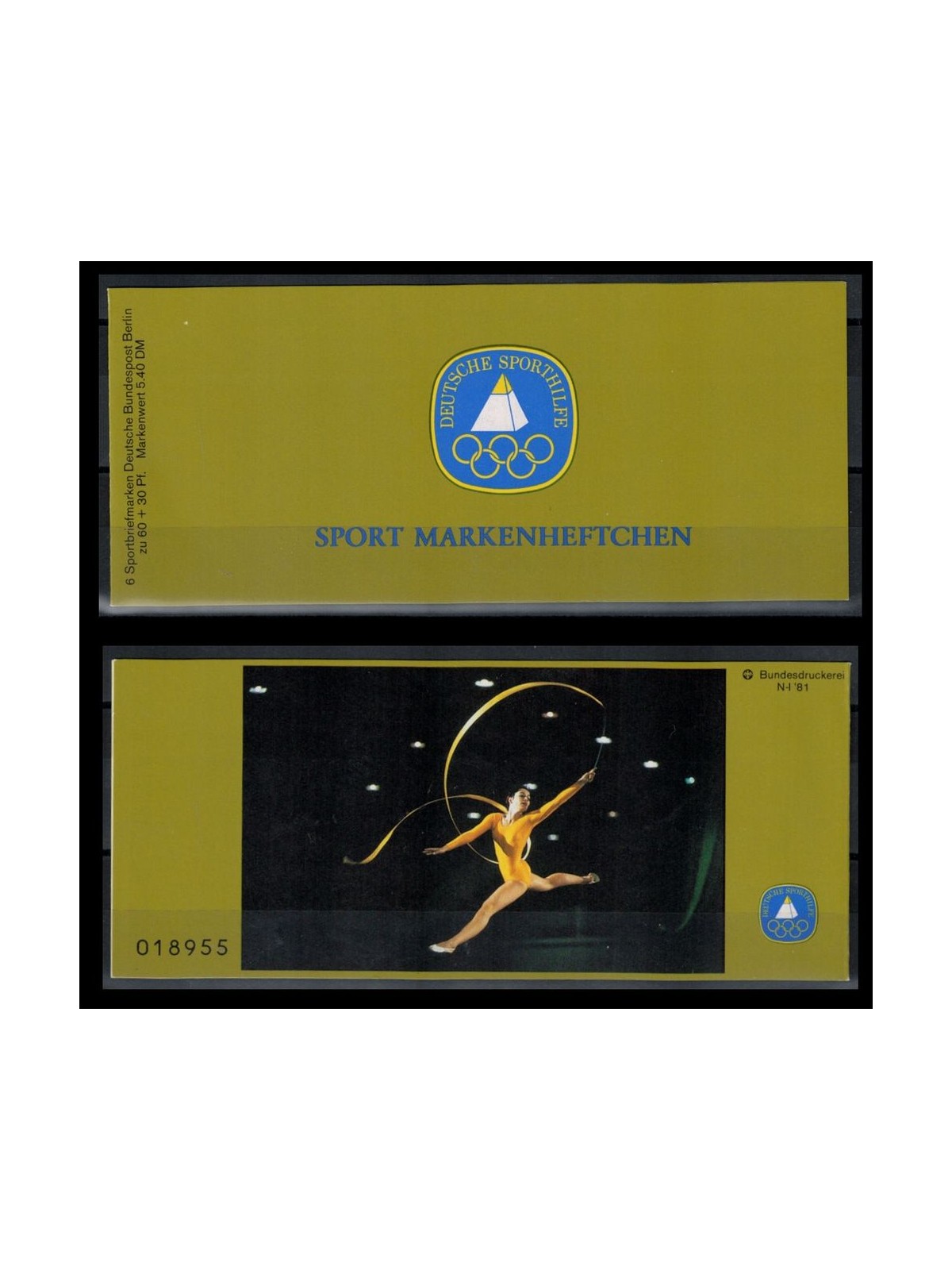 BERLINO 1981 Sport LB MNH**
