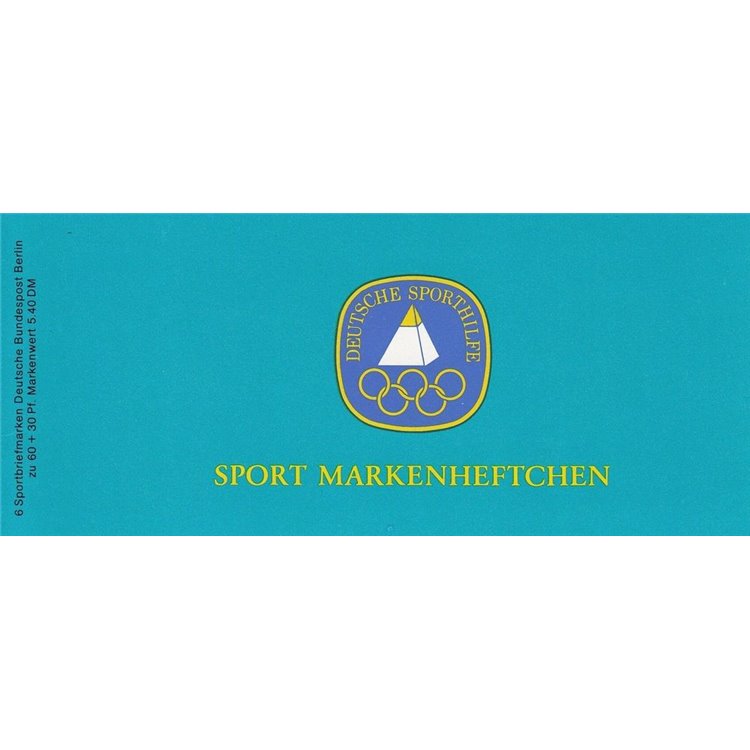 BERLIN 1982 Sport booklet MNH**