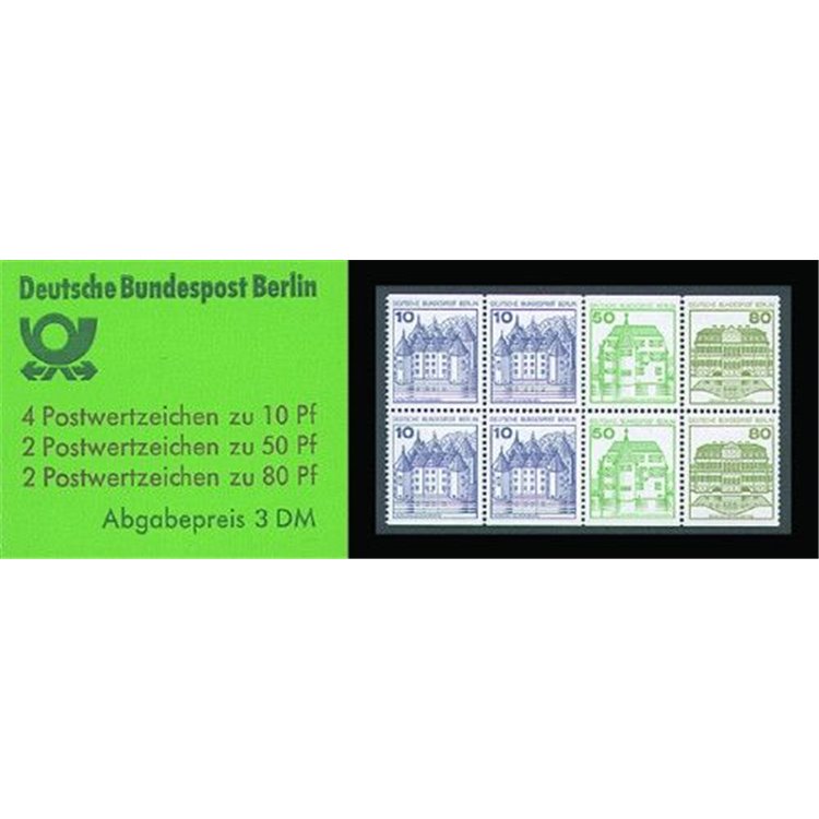 BERLIN 1982 Castles and residences booklet MNH**