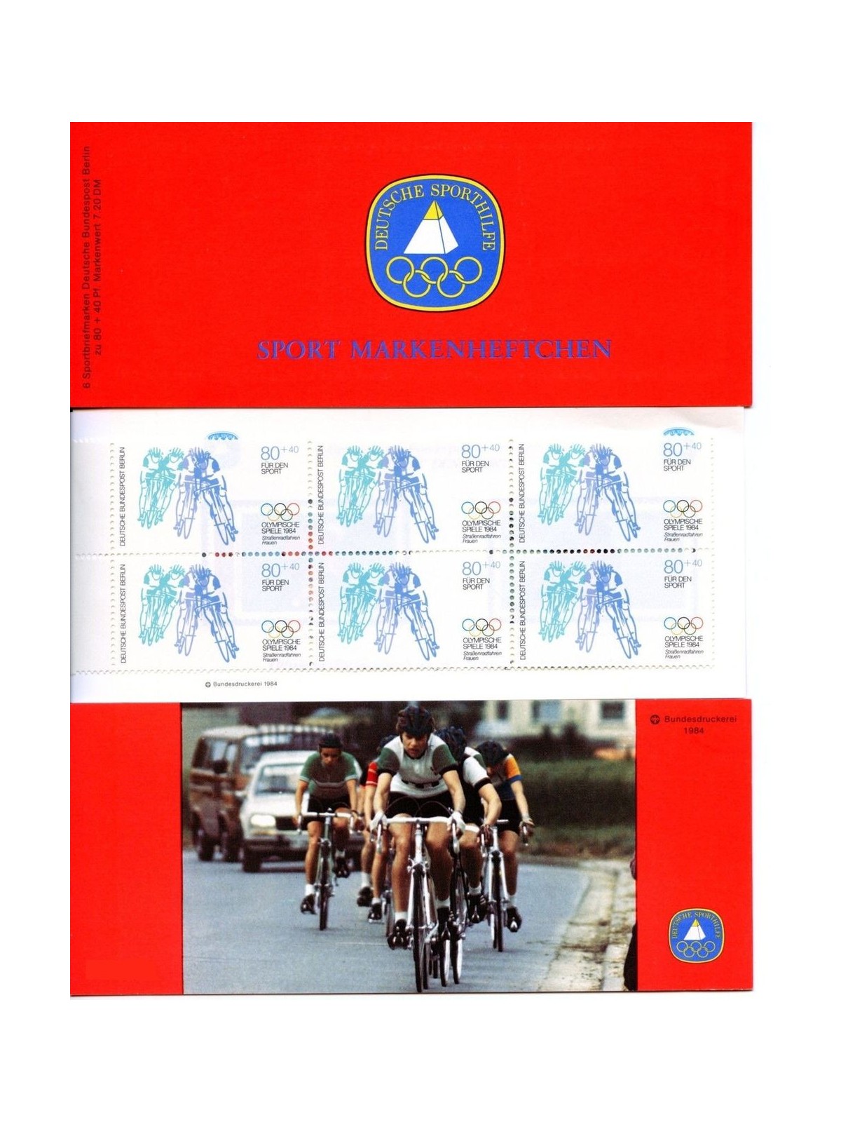 BERLINO 1984 Sport LB MNH**