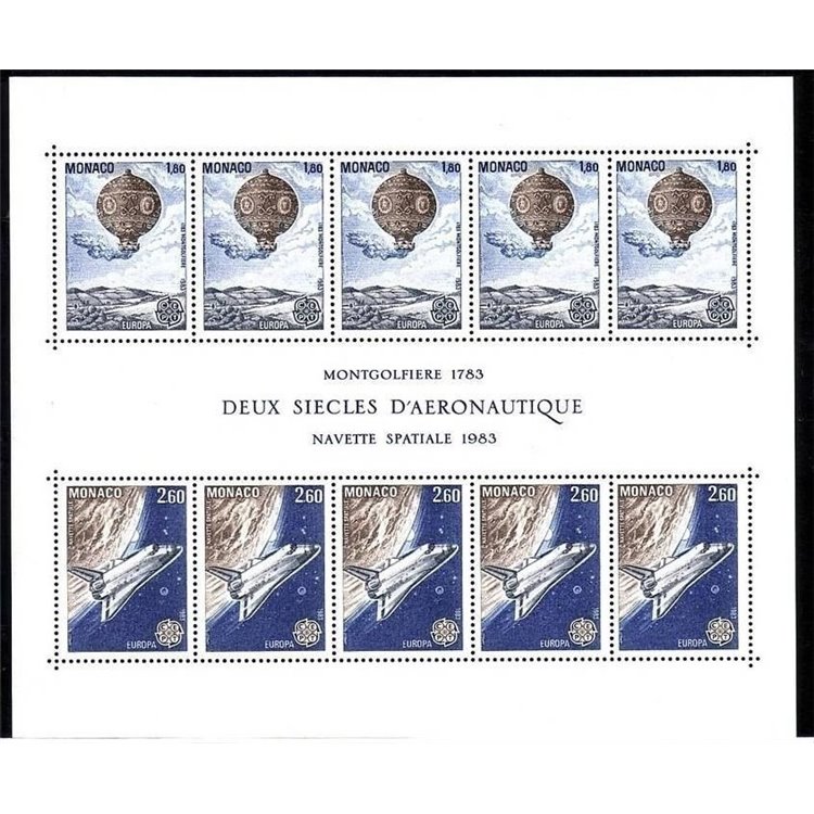 MONACO 1983 Europe s/s MNH**