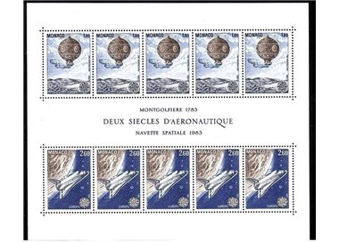 MONACO 1983 Europa BF MNH**