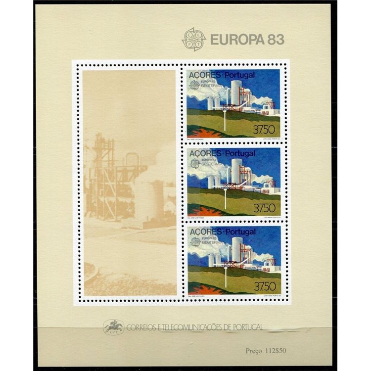 AZZORRE 1983 Europa BF MNH**