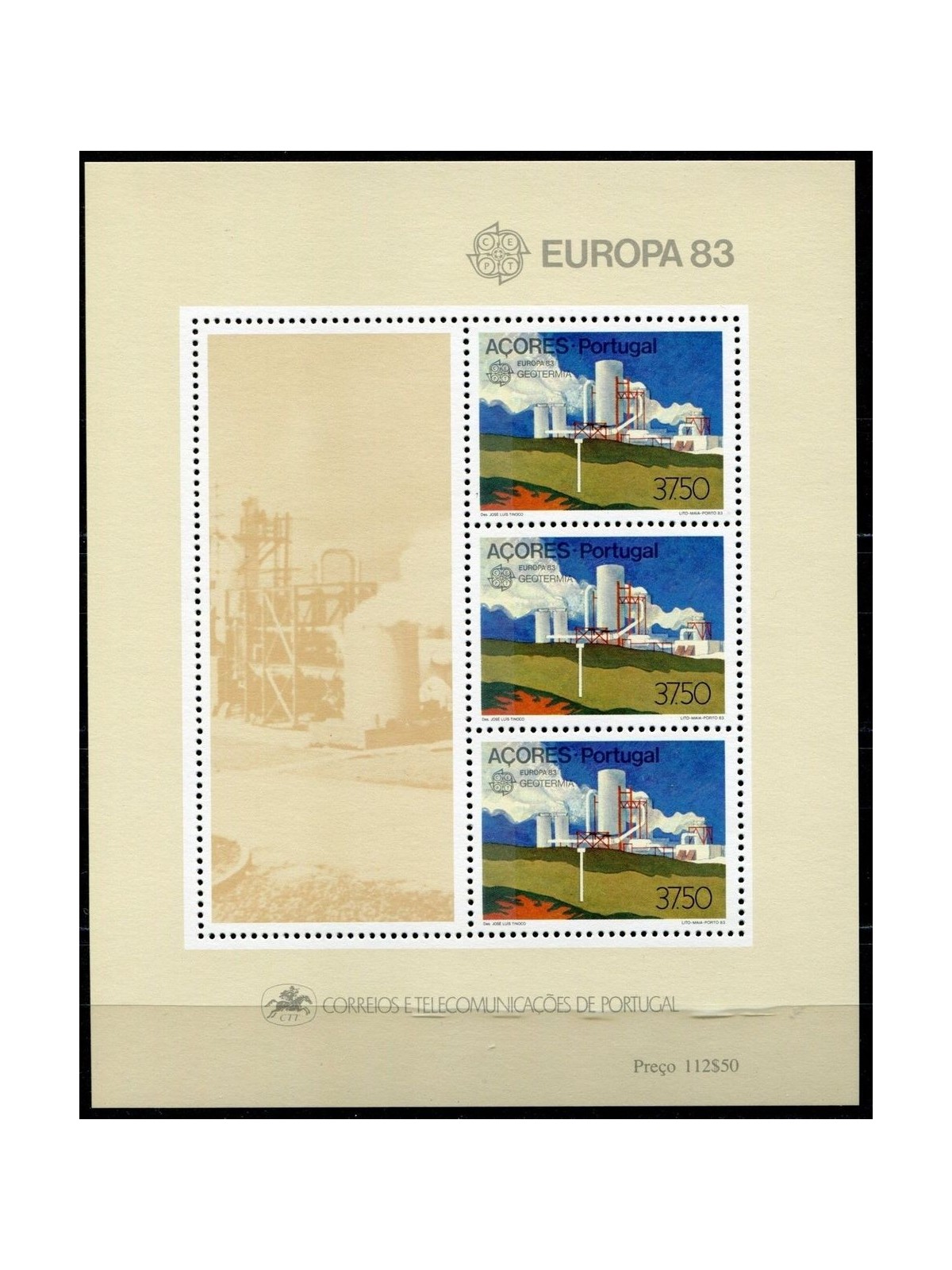 AZORES 1983 Europe s/s MNH**
