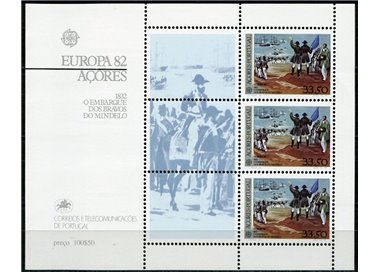 AZORES 1982 Europe s/s MNH**