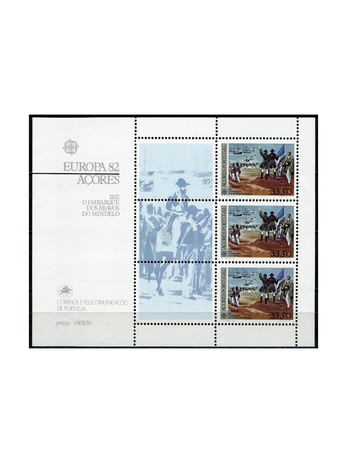 AZORES 1982 Europe s/s MNH**