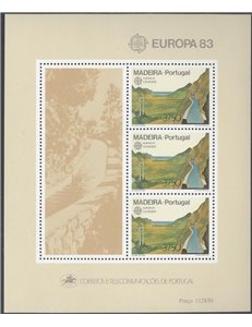 MADEIRA 1983 Europe s/s MNH**