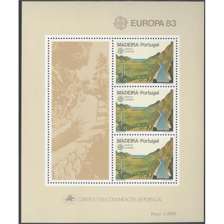 MADERA 1983 Europa BF MNH**