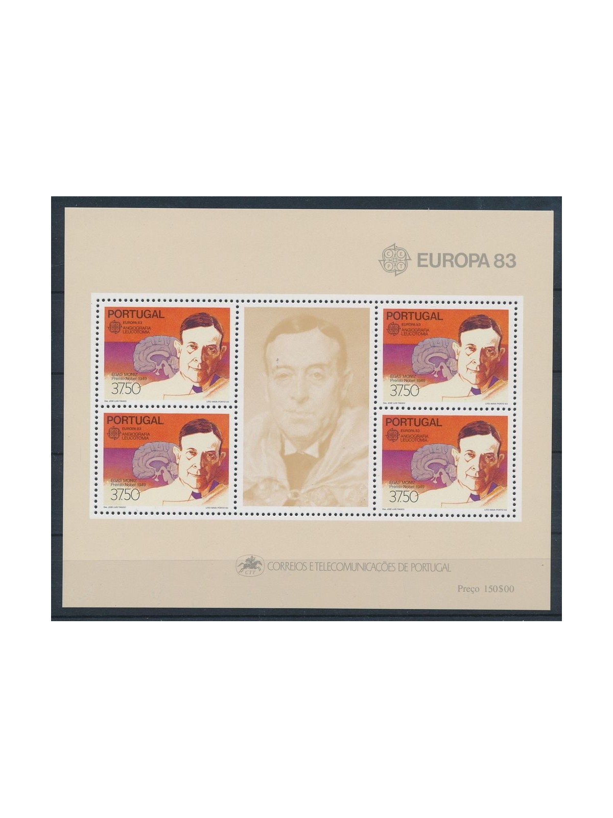 PORTUGAL 1983 Europe s/s MNH**
