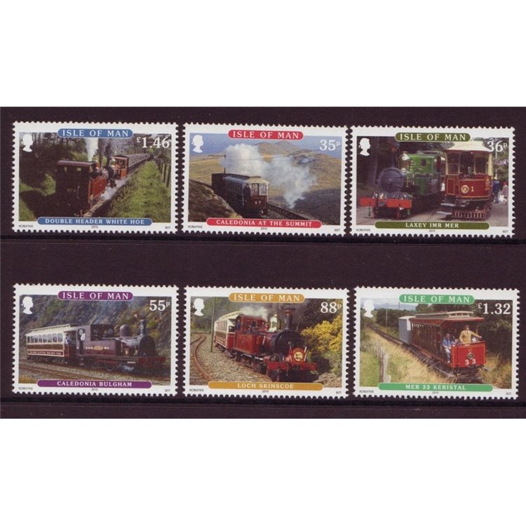 MAN 2010 Ferrovie locali (locomotive) 6v MNH**