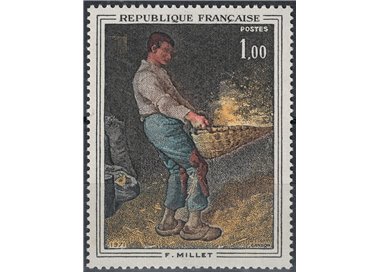 FRANCE 1971 Art (Millet, The Winnower) MNH**