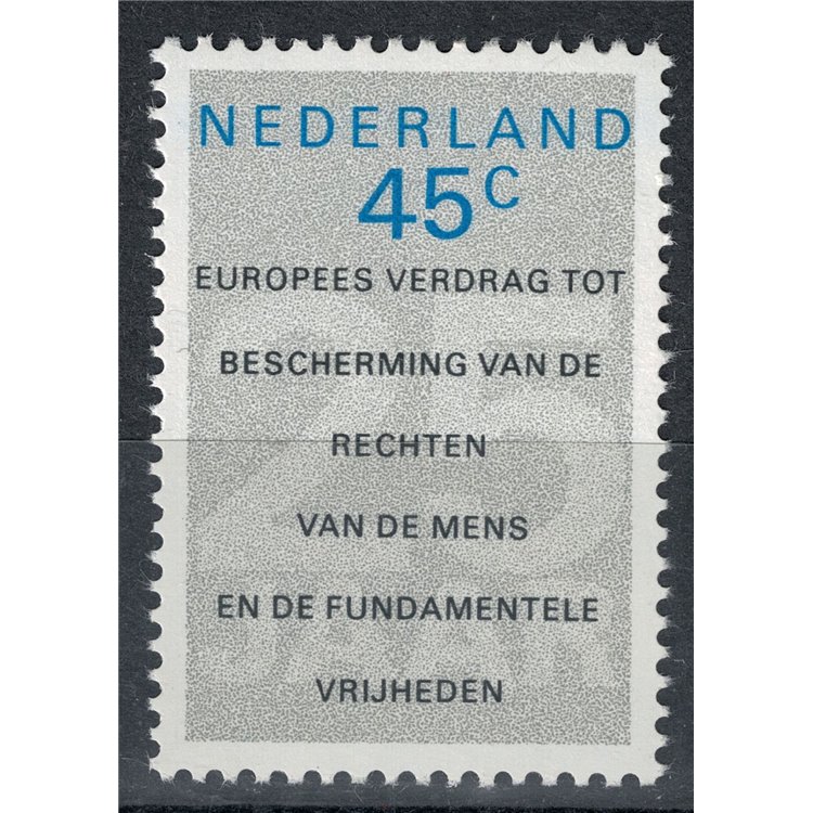 NETHERLANDS 1978 Human Rights Treaty MNH**