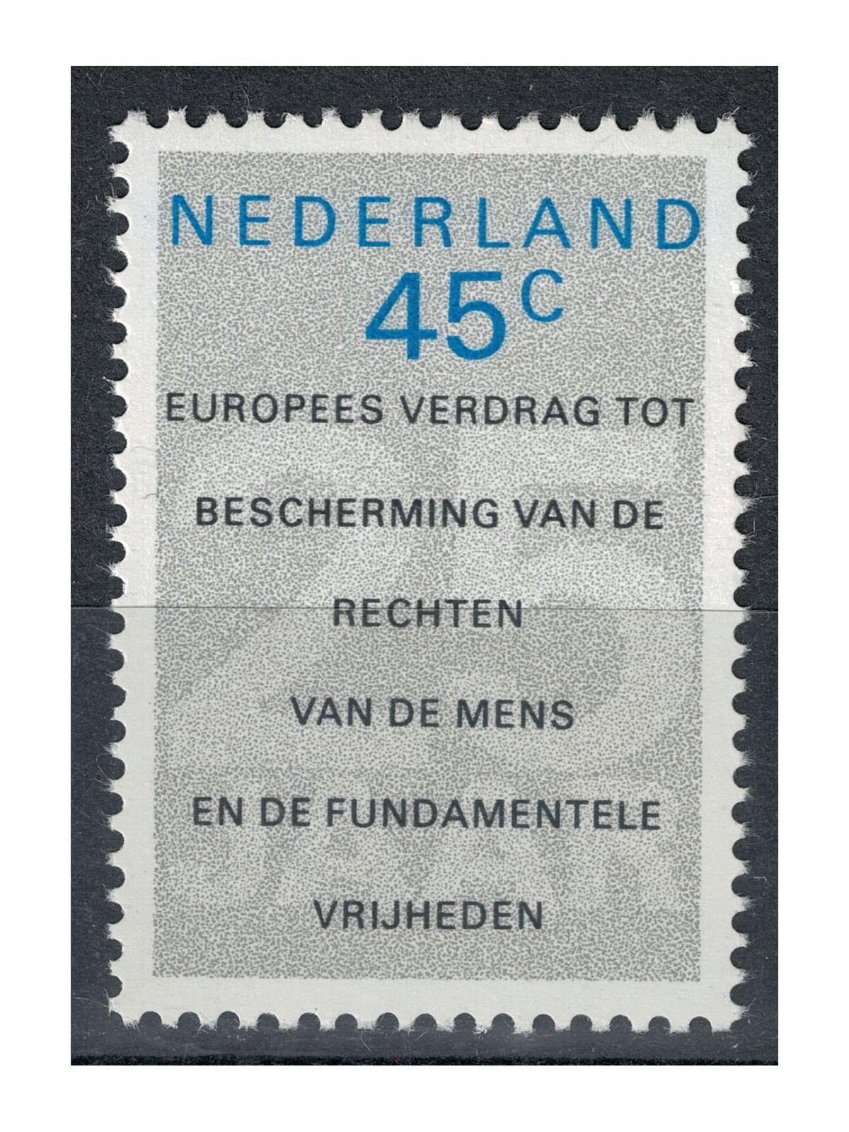 NETHERLANDS 1978 Human Rights Treaty MNH**