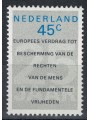 OLANDA 1978 Trattato per i diritti dell'uomo MNH**