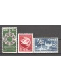 NORWAY 1949 75th anniversary UPU 3v MNH**