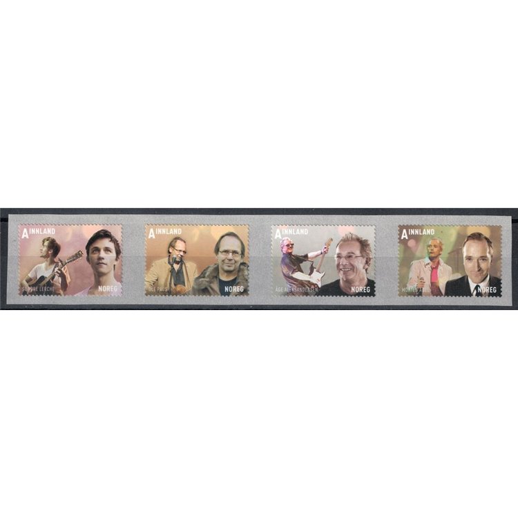 NORWAY 2012 Famous Singers 4v MNH**