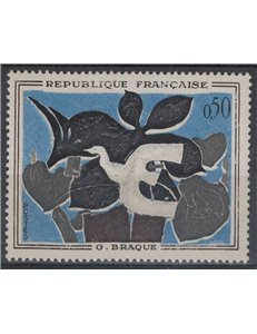 FRANCE 1961 Art (Braque, The Messenger) MNH**