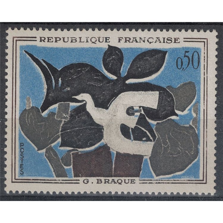 FRANCE 1961 Art (Braque, The Messenger) MNH**