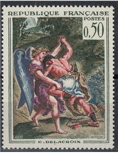 FRANCIA 1963 Arte (Delacroix) MNH**