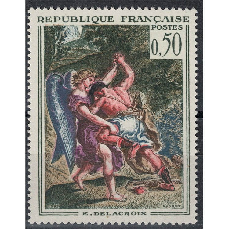 FRANCIA 1963 Arte (Delacroix) MNH**