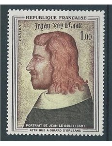 FRANCE 1964 Art (Girard D'Orleans, John II the Good) MNH**